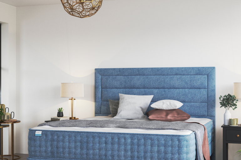 Dunlopillo Elite Mattress and Divan Bed in Blue